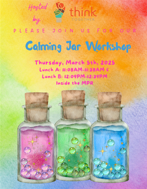 calming jar workshop